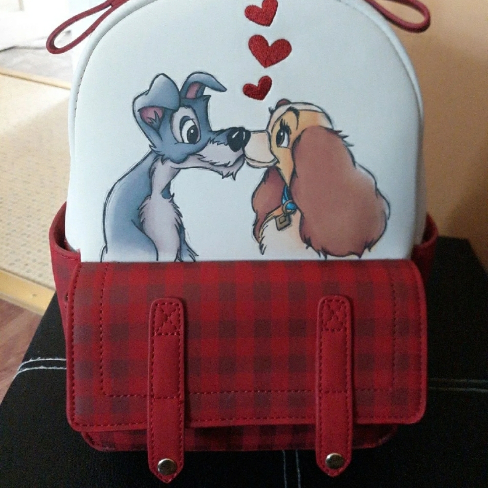 Lady and the Tramp Loungefly backpack